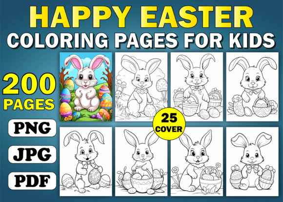 200 Happy Easter Coloring Pages for Kids: A Strategic Resource for Creative Engagement