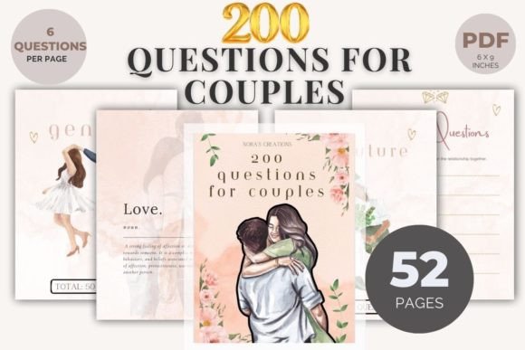 200 Questions for Couples Workbook