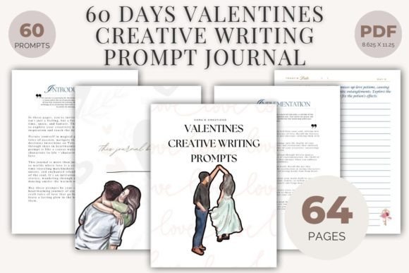 60 Days Valentines Creative Writing: A Practical Guide to Spicing Up Your Storytelling