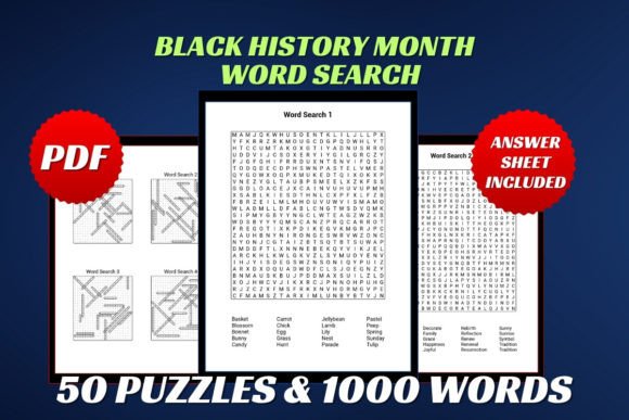 Black History Month Word Search: A Fun and Educational Way to Celebrate African American Heritage
