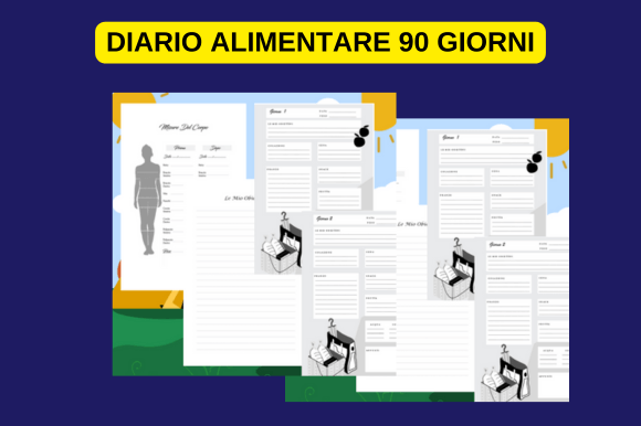 Diario Alimentare 90 Giorni: Un Viaggio Verso una Vita Più Salutare