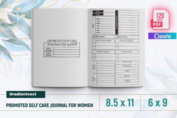 KDP Promoted Self Care Journal for Women: A Comprehensive Guide to Enhancing Daily Wellness