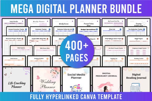 Mega Digital Planner Bundle for iPad: A Comprehensive Guide to Streamlining Your Life