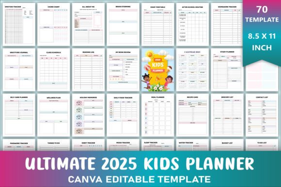 Ultimate 2025 Kids Planner